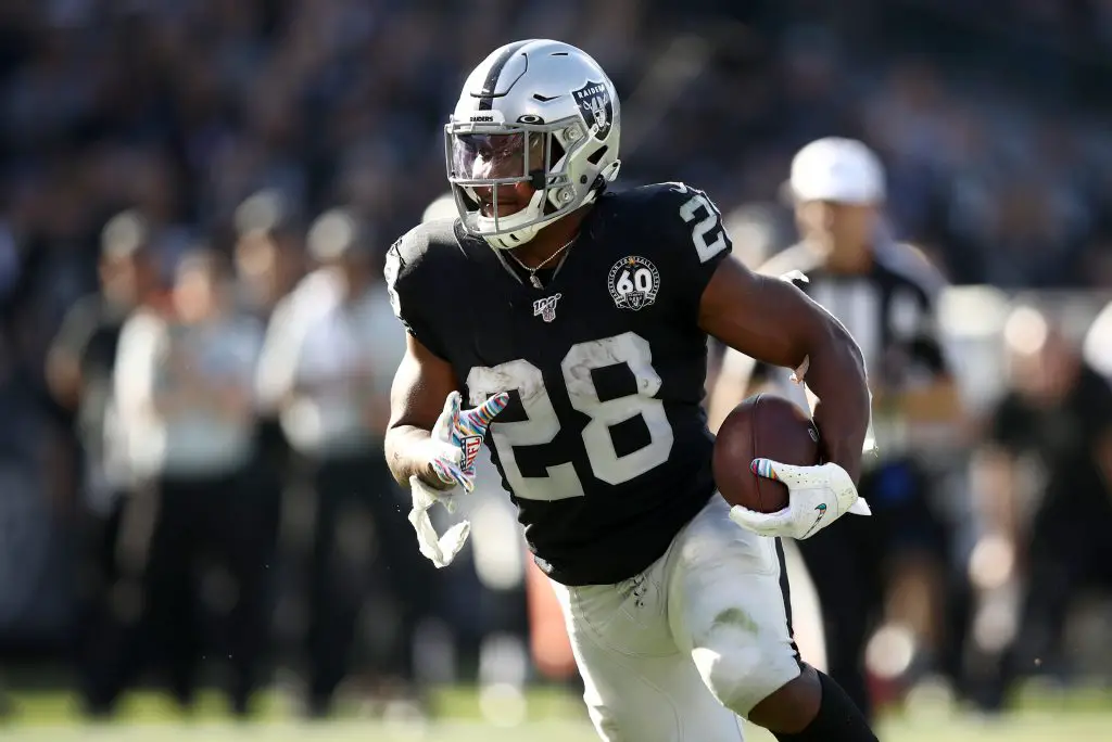 Raiders RB Josh Jacobs