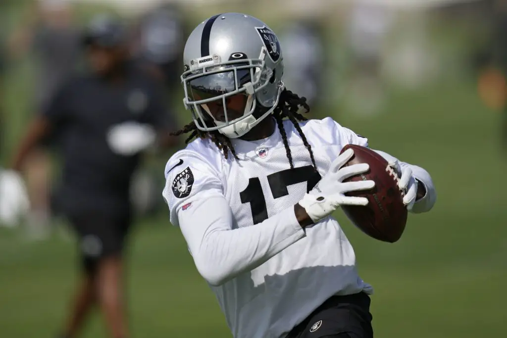 Raiders WR Davante Adams is giving Patriots DBs fits in practice Davante Adams Raiders
