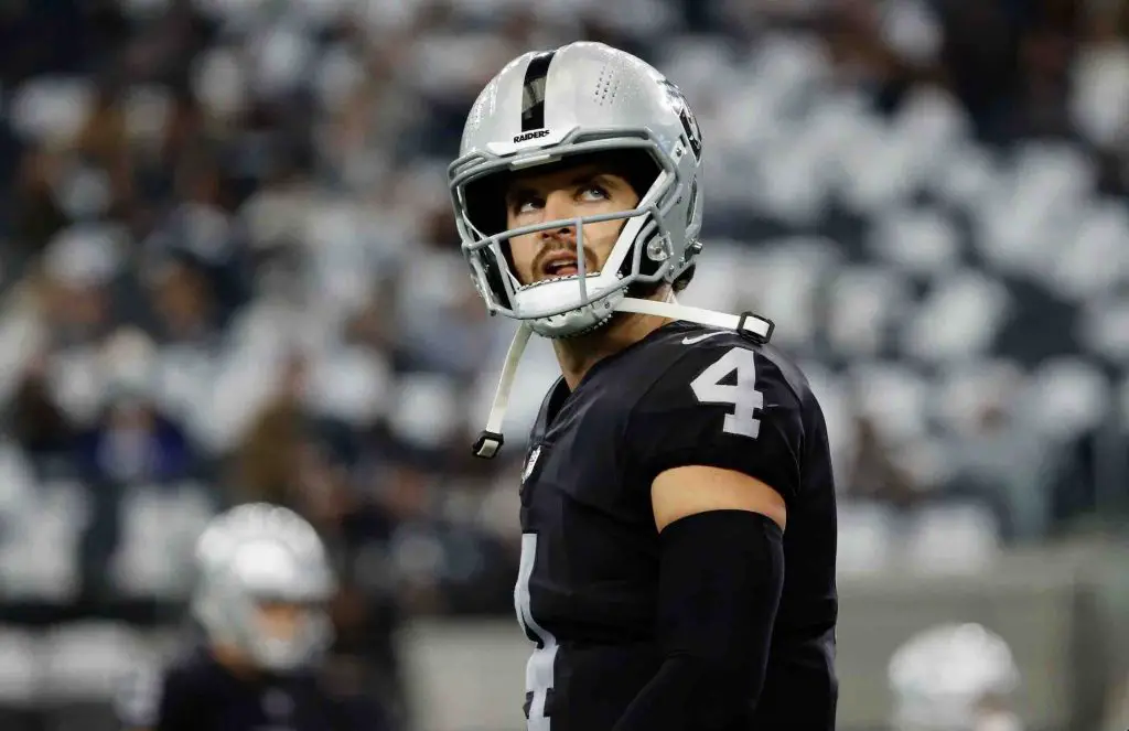 Derek Carr admits he was ‘way too aggressive’ in Week 1 loss Derek Carr Raiders